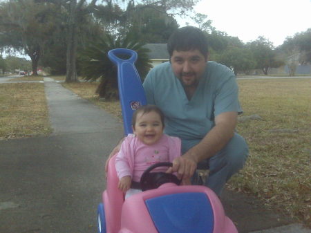 Abigail and Daddy