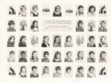 1976-1977 Nativity of Our Lord Grade 4