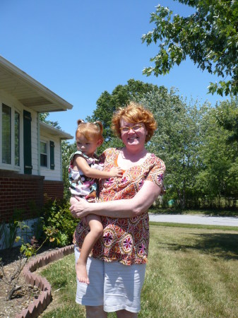 Janine and her granddaughter Riley