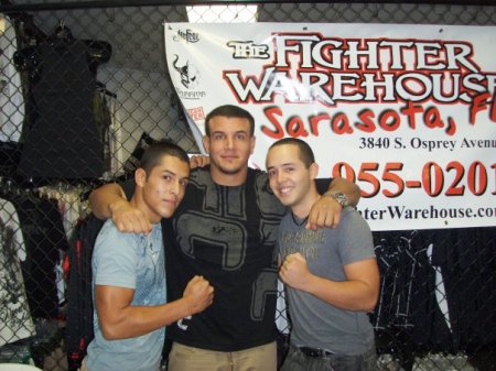 My two boys and Frank Mir MMA Champ
