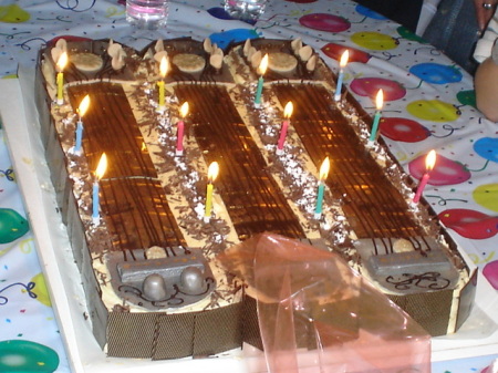 steel guitar birthday cake