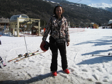 Skiing in France 2009