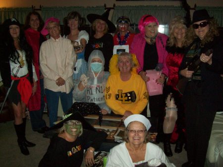 Bunco Halloween party 09