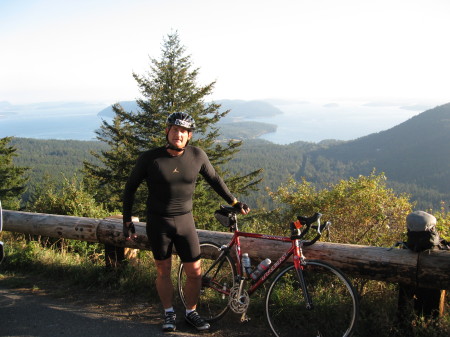 Cycling in the San Juan Islands