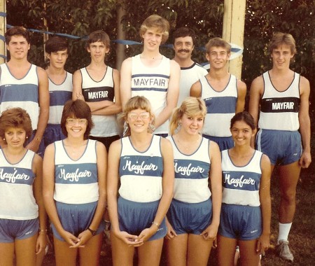 1983-84 Cross Country Team