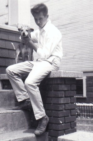 Me and my dog Sam--one of is really cool.