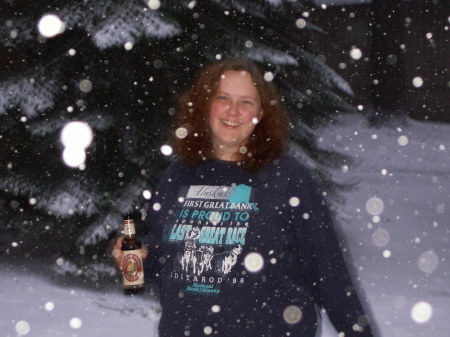 Beer and snow!