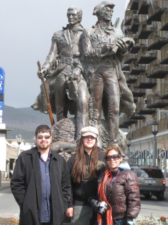 Our Kids with Lewis and Clark - Seaside, Or.