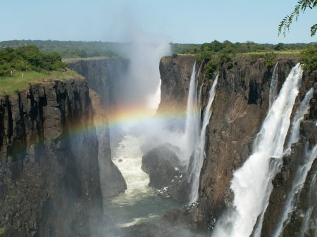 Steam water fall