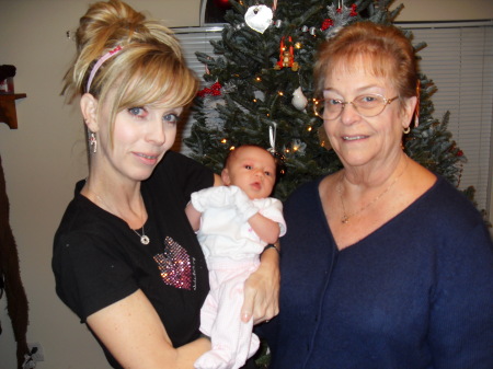 X-mas with grand daughter and my mother in NC