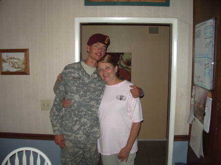 Mommy and her soldier boy