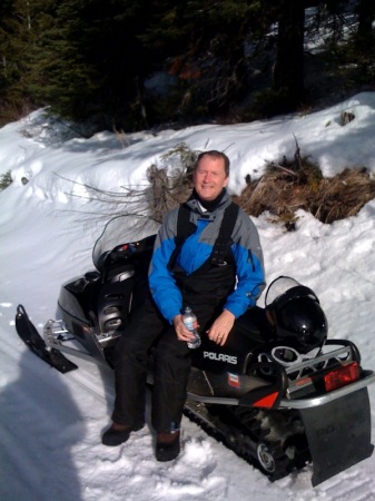 Snowmobiling January 2010