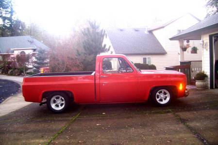 '77 Chevy street rod pickup for sale