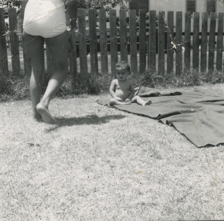 getting my tan on 1957