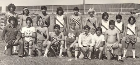 CJHS Boys Track Team - Spring 1976