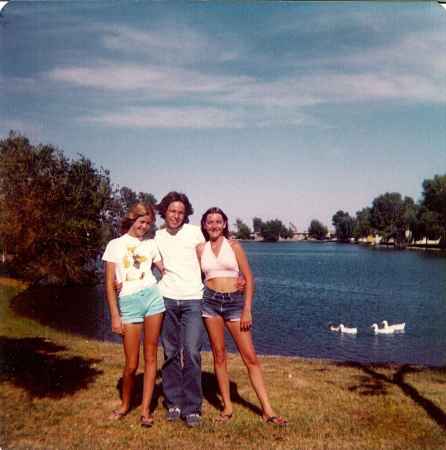 terri, brad & me 1976