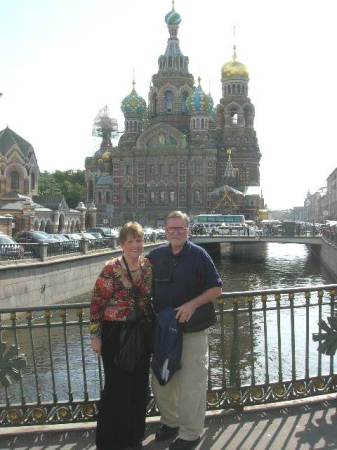 Jack & Carol 8/2010 St. Petersburg, Russia