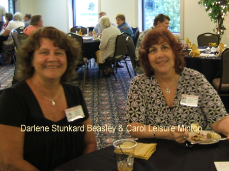 Darlene Stunkard and Carol Leisure