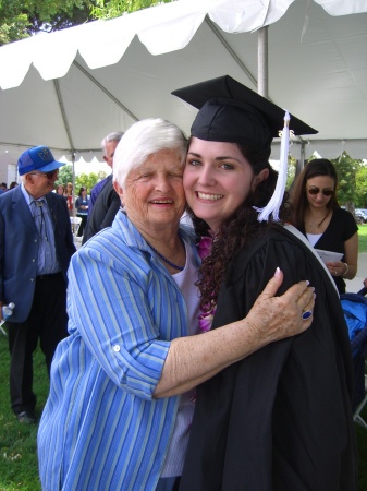 Mom and our youngest, Michelle