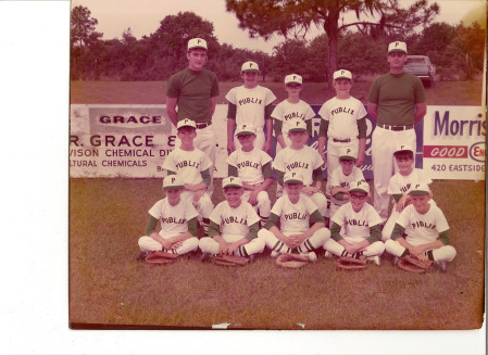 1973 publix little league team