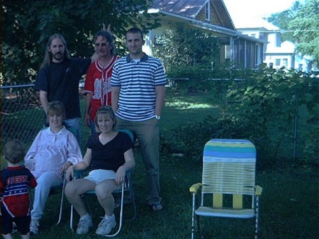 The Kids & Me(with the Devil horns!)