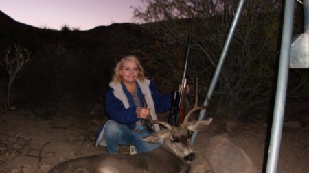 Sandie got Her Mule Deer Nov. '09'