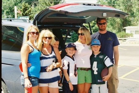 Cathy and some of her family