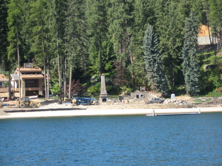 Boating on Lake Coeur d'Alene, ID