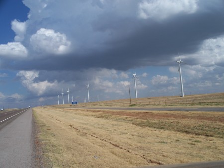 Oklahoma windmill farm