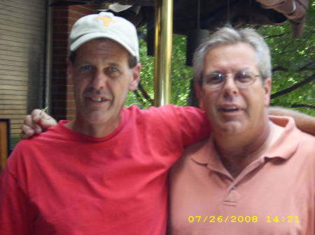 my brother ( Rick ) and me-2008