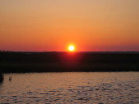 Sunset on Bogue Sound