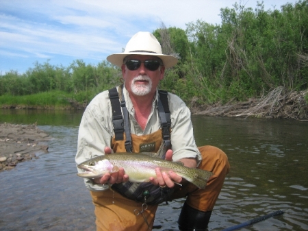 rainbow on Piney Creek