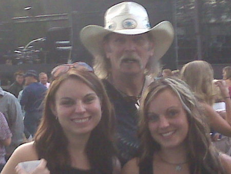 My step daughters and I at  Big and Rich