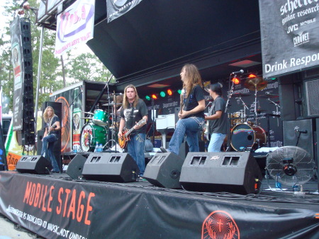 Tony with Blackstone Cherry