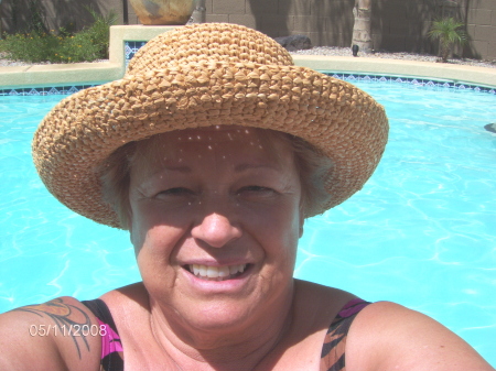 Taking a dip in the pool