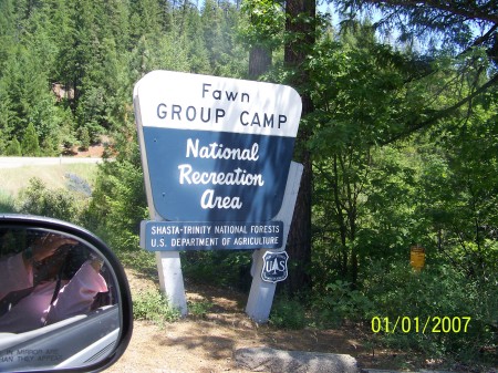 Camping in Weaverville, ca loved it:)