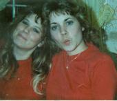 Me with my ex sis in law Lori in 1989