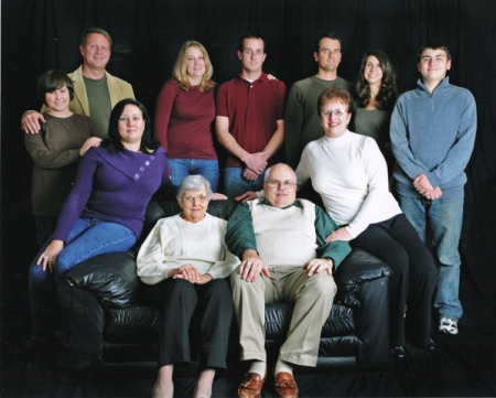Family Portrait Christmas 2008