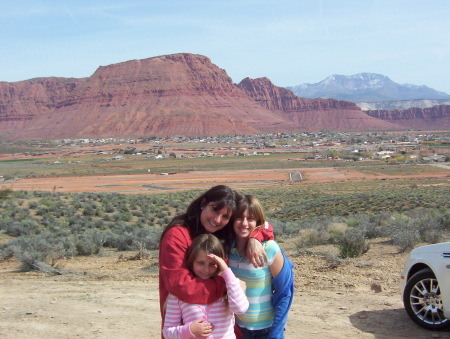 Me and my girls in Utah
