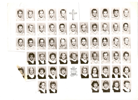 St Mary's 1st grade 1957-1958