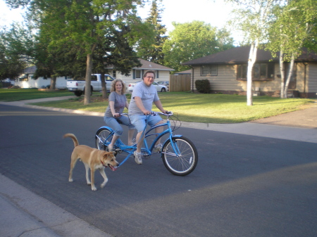 biking