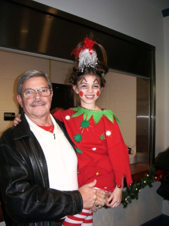 Bill Nance and grandaughter Isabella