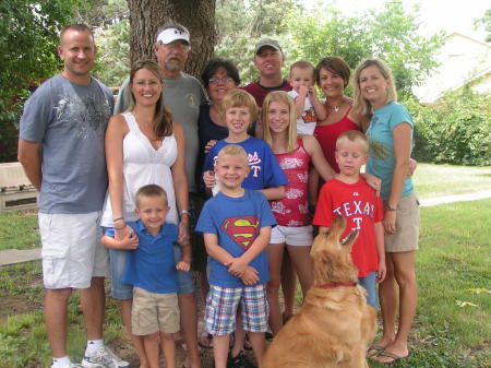 All the family on the 4th