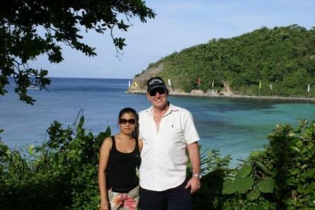 Jenny and I in Boracay