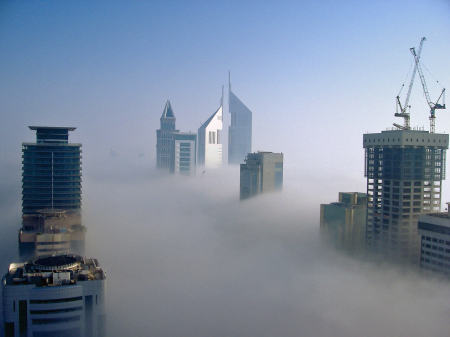 Dubaifrom the 43rd floor of Chelsea Towers