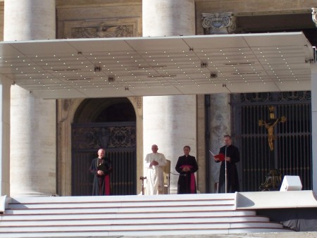 Papal Audience, The Vatican, 2008