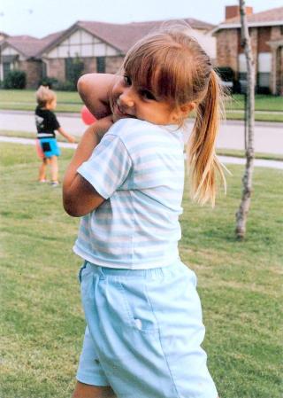 Daughter Chelsea & Son Ryan in the background