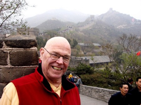 Dick on the Great Wall