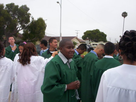 Son's (Ricky) Middle School Graduation