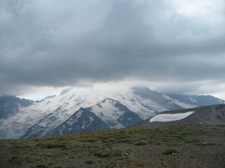 climbing mt. ranier